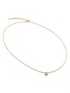 Monica Vinader Essentials Necklace In Gold