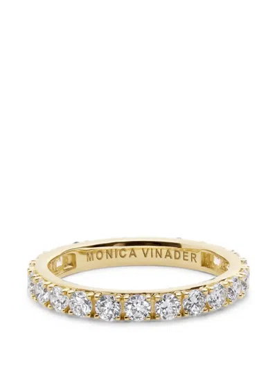 Monica Vinader 이터니티 다이아몬드 링 In Gold