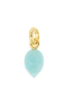 Monica Vinader Fiji Bud Gemstone Enhancer In Gold