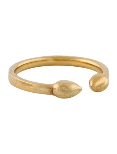 Pre-owned Monica Vinader Fiji Bud Ring In Multi