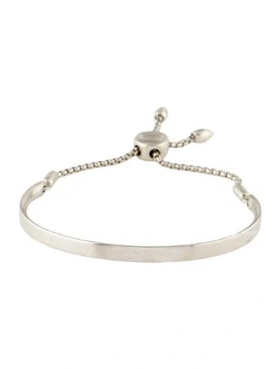 Pre-owned Monica Vinader Fiji Chain Friendship Bracelet, 6.5" In Multi