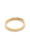 Monica Vinader Gold Fiji Diamond Ring Lab Grown Diamond In Gold