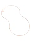 Monica Vinader Fine Chain Necklace In Rosa