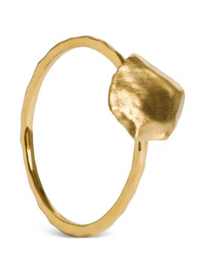 Monica Vinader Fragments Stacking Ring In Gold
