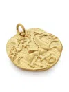 Monica Vinader Gold Goddess Coin Pendant In Gold