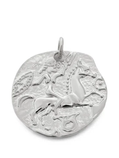 Monica Vinader Goddess Pendant Necklace In Silver