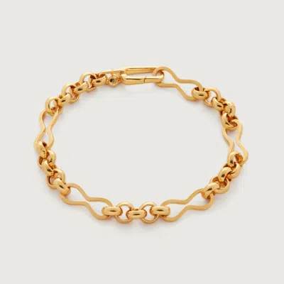 Monica Vinader Gold Heritage Link Bracelet