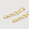 Monica Vinader Gold Kissing Moon Cocktail Earrings