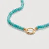 Monica Vinader Kissing Moon Amazonite Capture Necklace