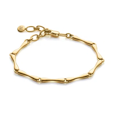 Monica Vinader Gold Nura Reef Bracelet