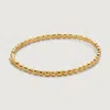 MONICA VINADER GOLD NURA TEARDROP BANGLE