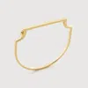 Monica Vinader Signature Skinny Bangle In Gold
