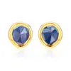 Monica Vinader Gold Siren Mini Stud Earrings Kyanite
