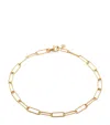 Monica Vinader Gold Vermeil Alta Bracelet In Brown