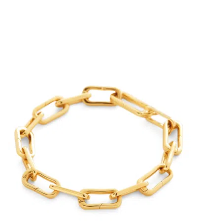 Monica Vinader Gold Vermeil Alta Charm Bracelet In Multi