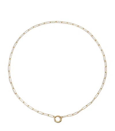 Monica Vinader Gold Vermeil Alta Necklace