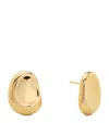Monica Vinader Gold Vermeil Aria Bold Stud Earrings In Gold