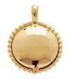 Monica Vinader Gold Vermeil Beaded Deia Locket Pendant In Gold