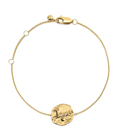 Monica Vinader Gold Vermeil Capricorn Zodiac Bracelet