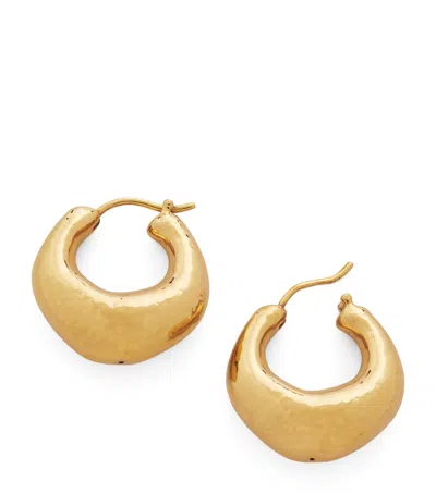 Monica Vinader Gold Vermeil Deia Hoop Earrings