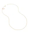 Monica Vinader Gold Vermeil Fine Chain Necklace In Gold
