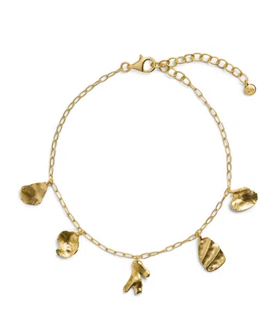 Monica Vinader Gold Vermeil Fragments Asymmetric Bracelet