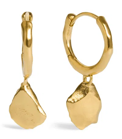 Monica Vinader Gold Vermeil Fragments Asymmetric Earrings