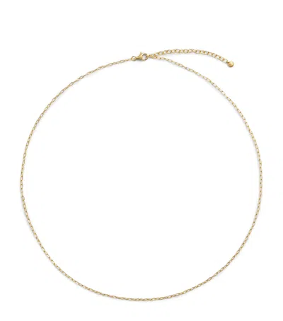 Monica Vinader Gold Vermeil Oval-link Slim Chain Necklace