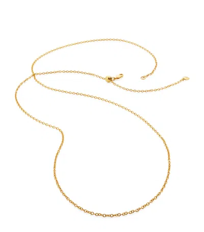 Monica Vinader Gold Vermeil Rolo Chain Necklace
