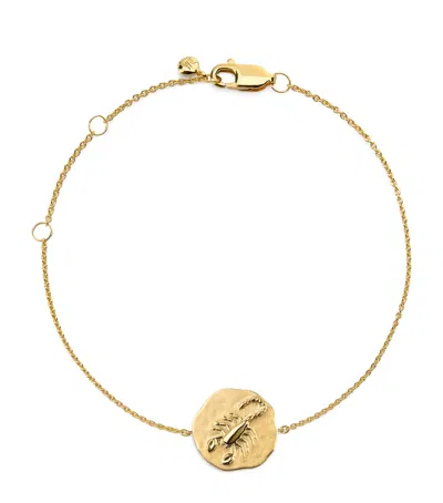 Monica Vinader Gold Vermeil Scorpio Zodiac Bracelet