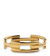 Monica Vinader Signature Link Stacking Ring In Gold