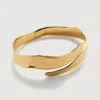 Monica Vinader Gold Wave Wrap Cuff In 18ct Gold Vermeil