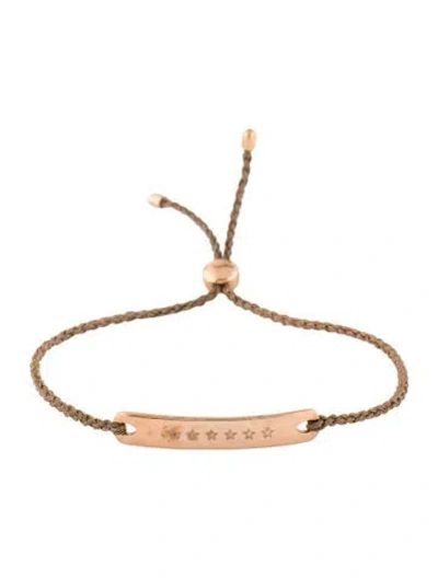 Pre-owned Monica Vinader Havana Friendship Bracelet In Brown