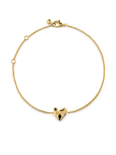 MONICA VINADER HEART CHAIN BRACELET