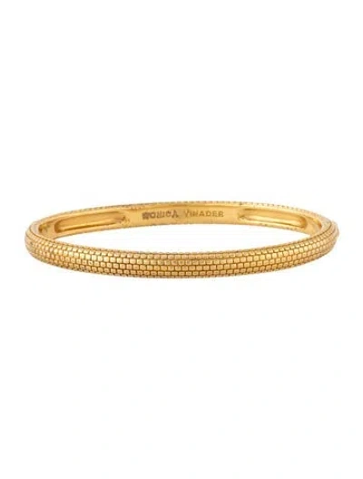 Pre-owned Monica Vinader Heirloom Bangle Bracelet, 6.25" In Multicolor