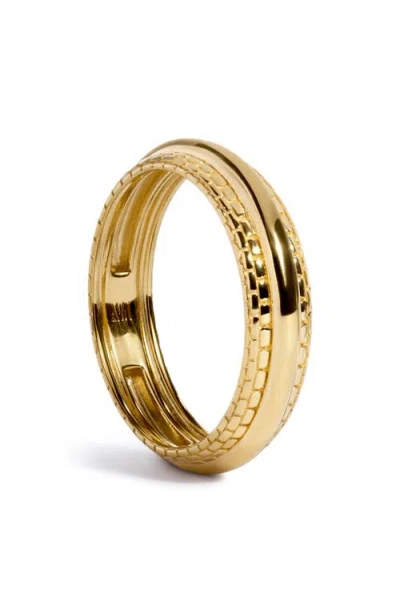 Monica Vinader Heirloom Ring In Gold