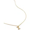 Monica Vinader Initial Pendant Necklace