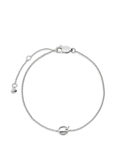 Monica Vinader Initial Q Chain Bracelet In Metallic