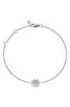 Monica Vinader June Birthstone Moonstone Bracelet In Multi