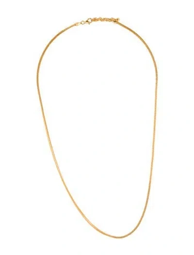 Pre-owned Monica Vinader Juno Chain Necklace, 20" In Multi
