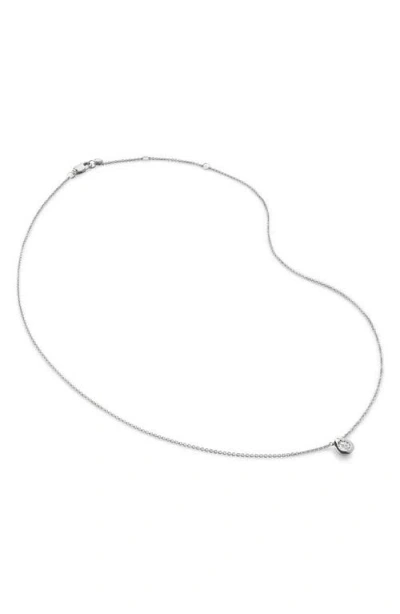 MONICA VINADER MONICA VINADER LAB CREATED SOLITAIRE DIAMOND PENDANT NECKLACE