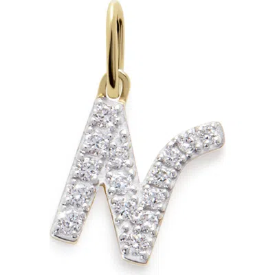 MONICA VINADER MONICA VINADER LAB GROWN DIAMOND INITIAL PENDANT