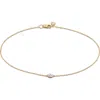 Monica Vinader 14kt Recycled Yellow Gold Diamond Bracelet In 14k Gold
