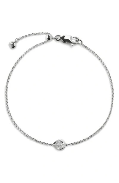 MONICA VINADER MONICA VINADER LAB GROWN DIAMOND PEAR BRACELET