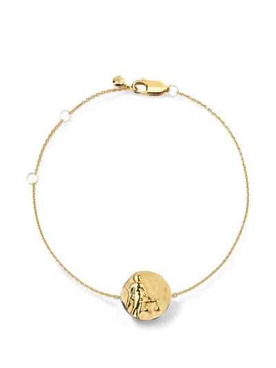 Monica Vinader 리브라 조디악 체인 브레이슬릿 In Gold