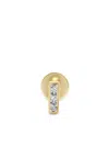 Monica Vinader Linear Diamond Earring In Gold