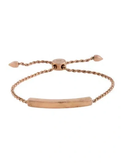 Pre-owned Monica Vinader Linear Friendship Chain Bracelet, 8.75" In Multicolor