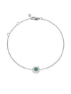 Monica Vinader May Birthstone Chain Bracelet In Metallic