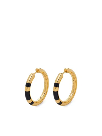 MONICA VINADER MEDIUM KATE YOUNG HOOP EARRINGS