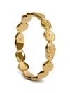 Monica Vinader Mini Capri Stacking Ring In Gold